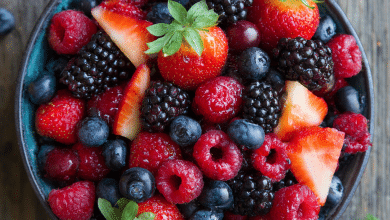 Mixed Berry Fruit Salad