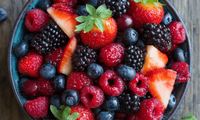 Mixed Berry Fruit Salad