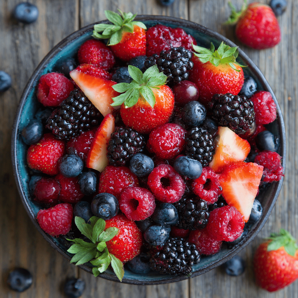 Mixed Berry Fruit Salad – A Bowl Full of Sweet Summer Memories