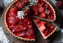 No-Bake Strawberry Tart