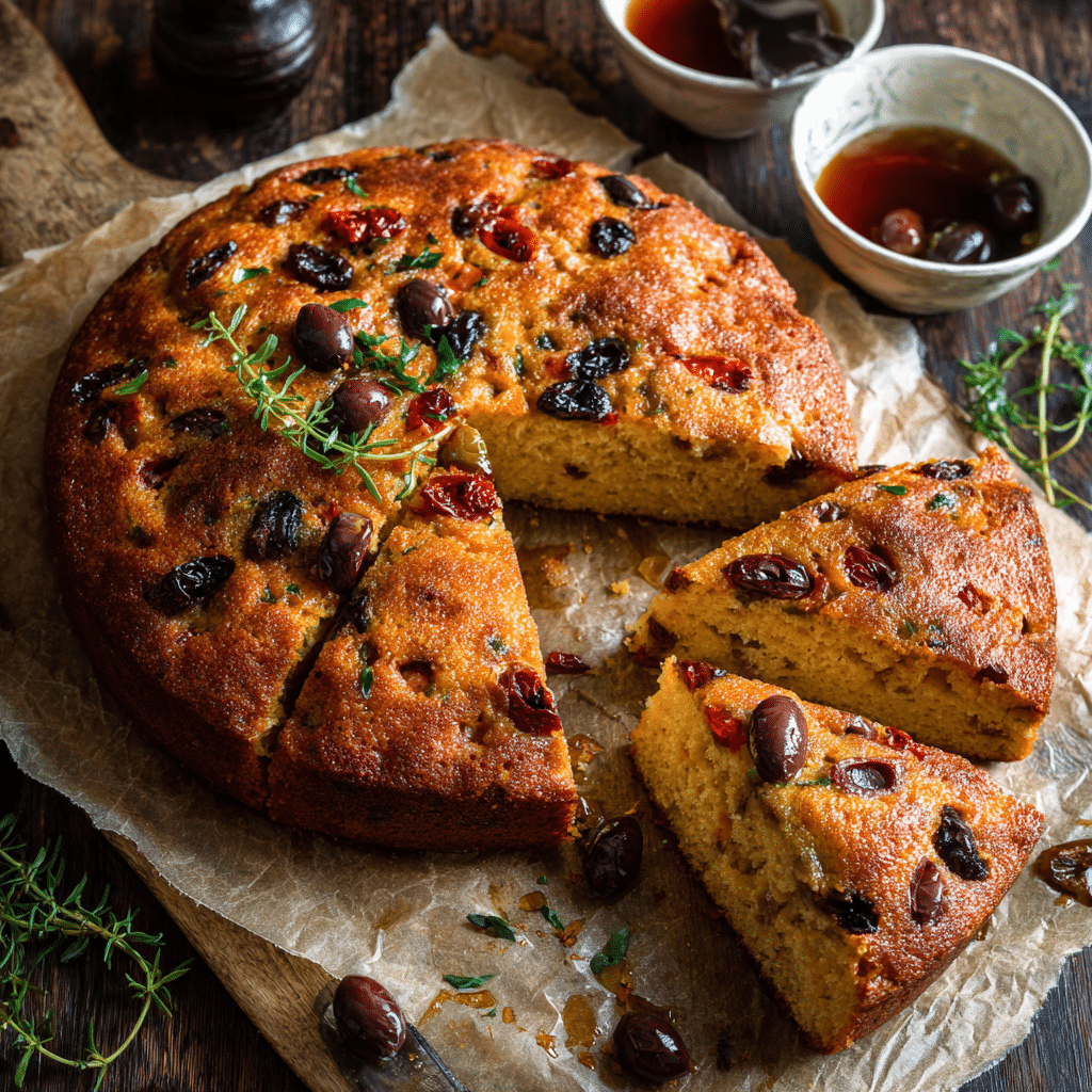 Olive Savory Cake That Feels Like a Warm Mediterranean Hug