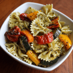 Pesto Pasta with Roasted Vegetables
