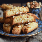 Pine Nut Biscotti Cookies