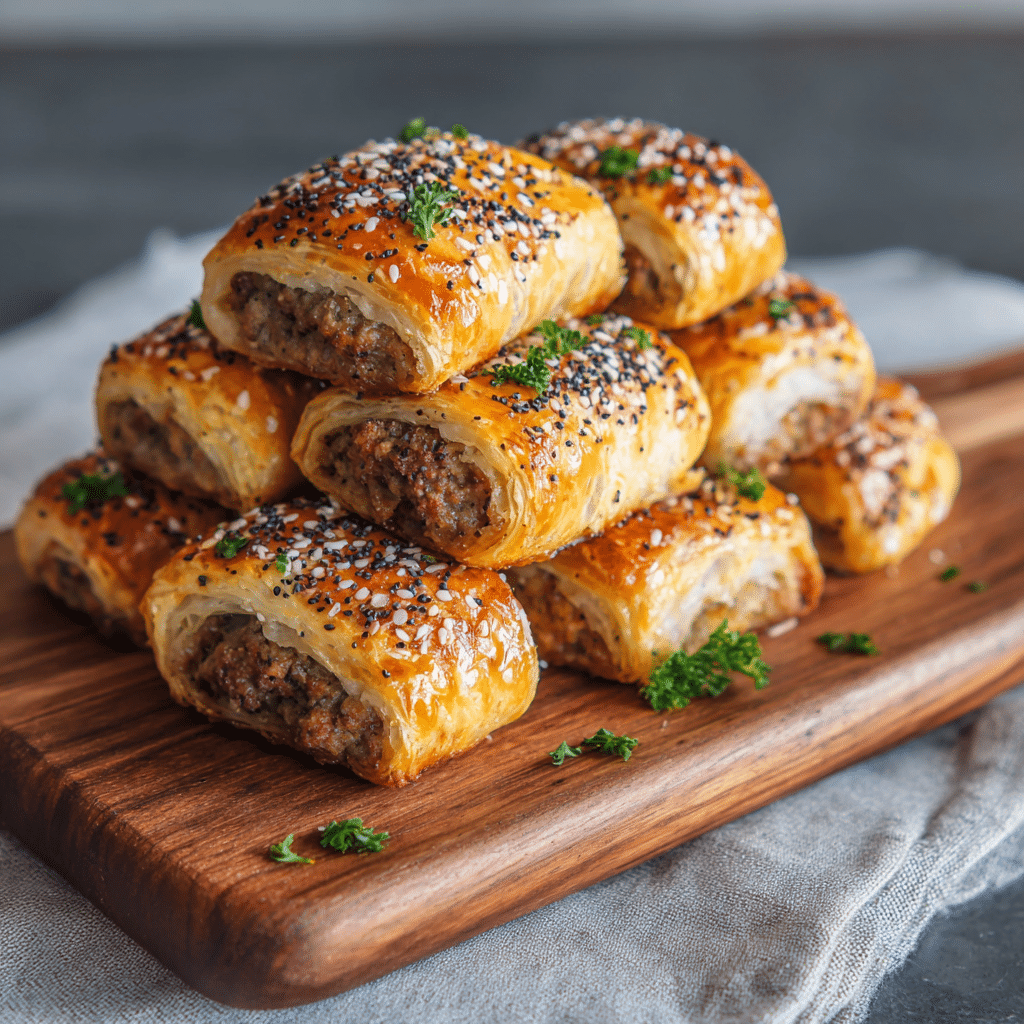 Puff Pastry Sausage Rolls – Crispy, Golden Bites That Bring Everyone Together