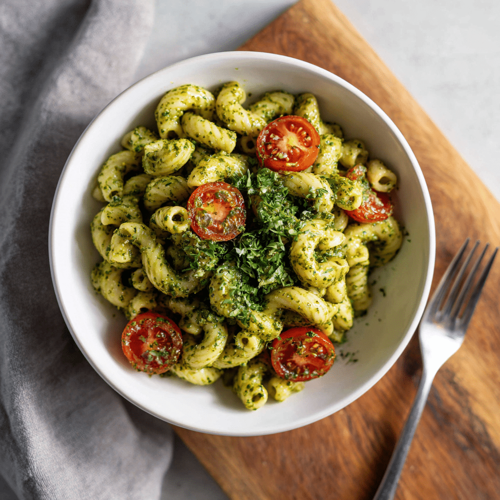Quick Pesto Pasta – A Bowl of Green Comfort in Minutes