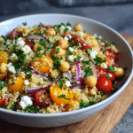 Quinoa Salad with Chickpeas