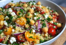 Quinoa Salad with Chickpeas