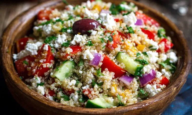 Quinoa Salad with Feta
