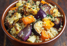 Quinoa Salad with Roasted Vegetables