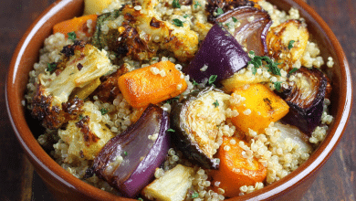 Quinoa Salad with Roasted Vegetables