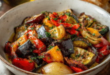 Ratatouille with Garlic & Olive Oil