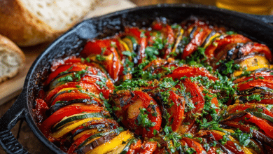 Ratatouille with Tomatoes and Peppers