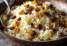 Rice Pilaf with Raisins
