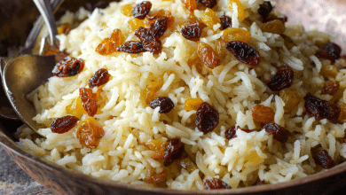 Rice Pilaf with Raisins