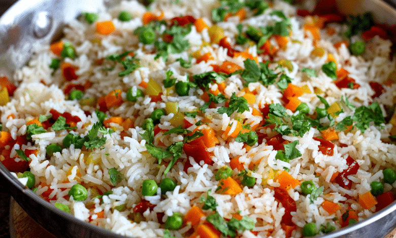 Rice Pilaf with Vegetables