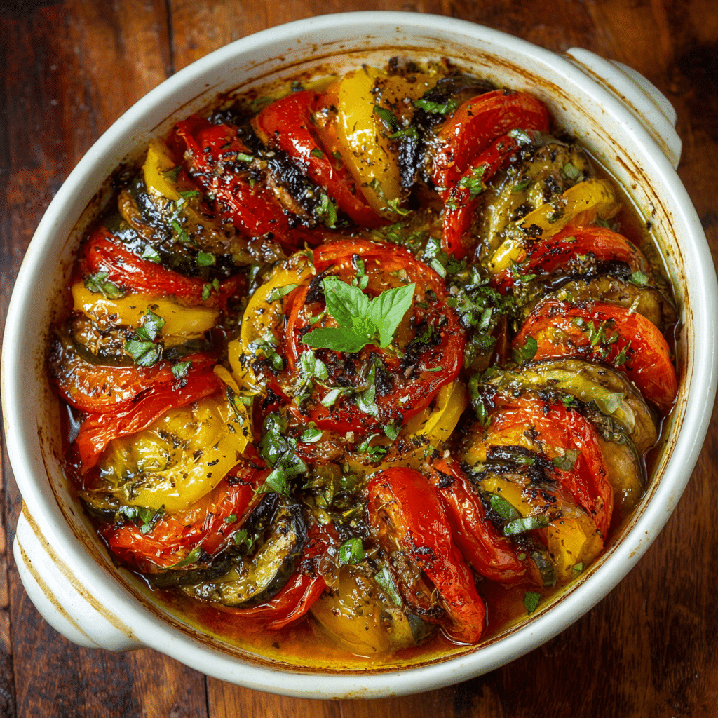 Roasted Ratatouille – A Rustic Taste of My Cretan Summer