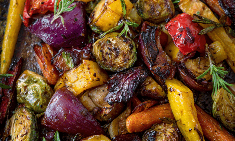 Roasted Vegetables with Balsamic