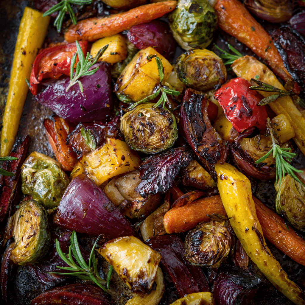 Roasted Vegetables with Balsamic – Sweet, Cozy & Full of Love