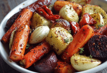 Roasted Vegetables with Garlic