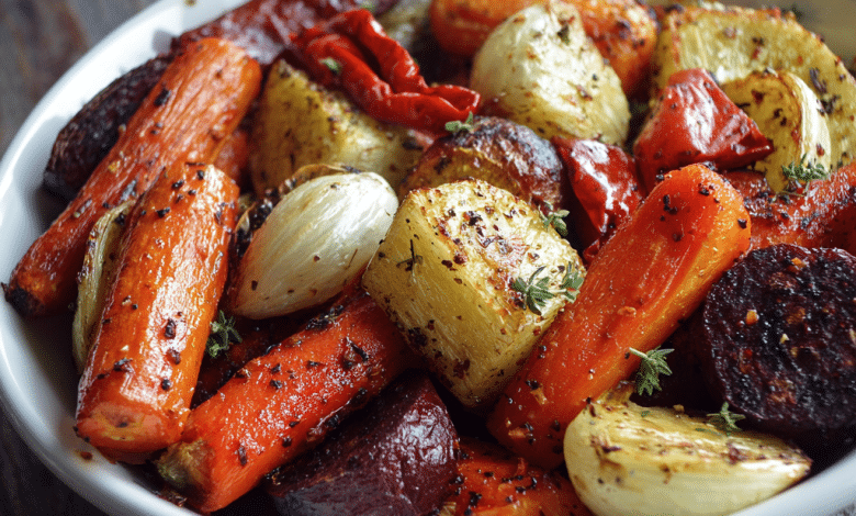 Roasted Vegetables with Garlic