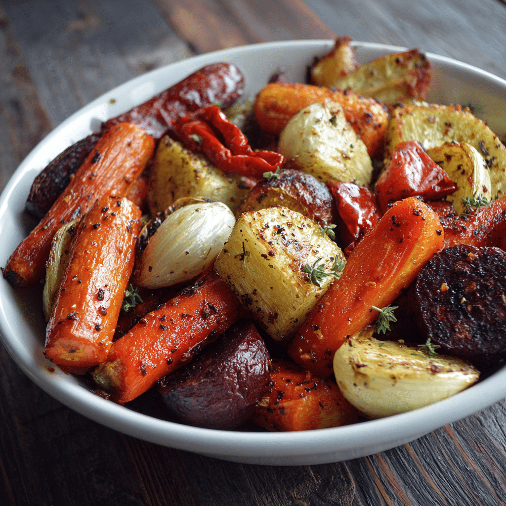 Roasted Vegetables with Garlic – A Simple Dish Full of Warmth and Flavor