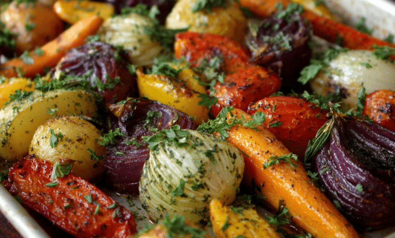 Roasted Vegetables with Herbs