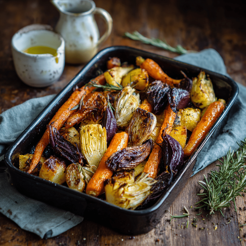 Roasted Vegetables with Olive Oil – Simple, Comforting, Full of Love