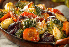 Roasted Vegetables with Parmesan