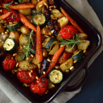 Roasted Vegetables with Pine Nuts