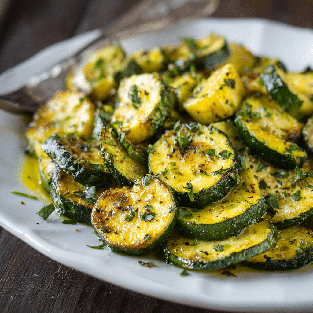 Roasted Zucchini – Simple, Golden, and Full of Mediterranean Flavor