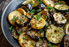 Roasted Zucchini and Eggplant