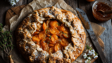 Rustic Apricot Galette
