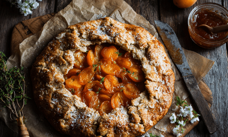 Rustic Apricot Galette