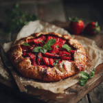 Rustic Strawberry Galette