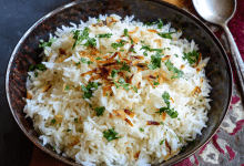 Simple Butter Rice Pilaf