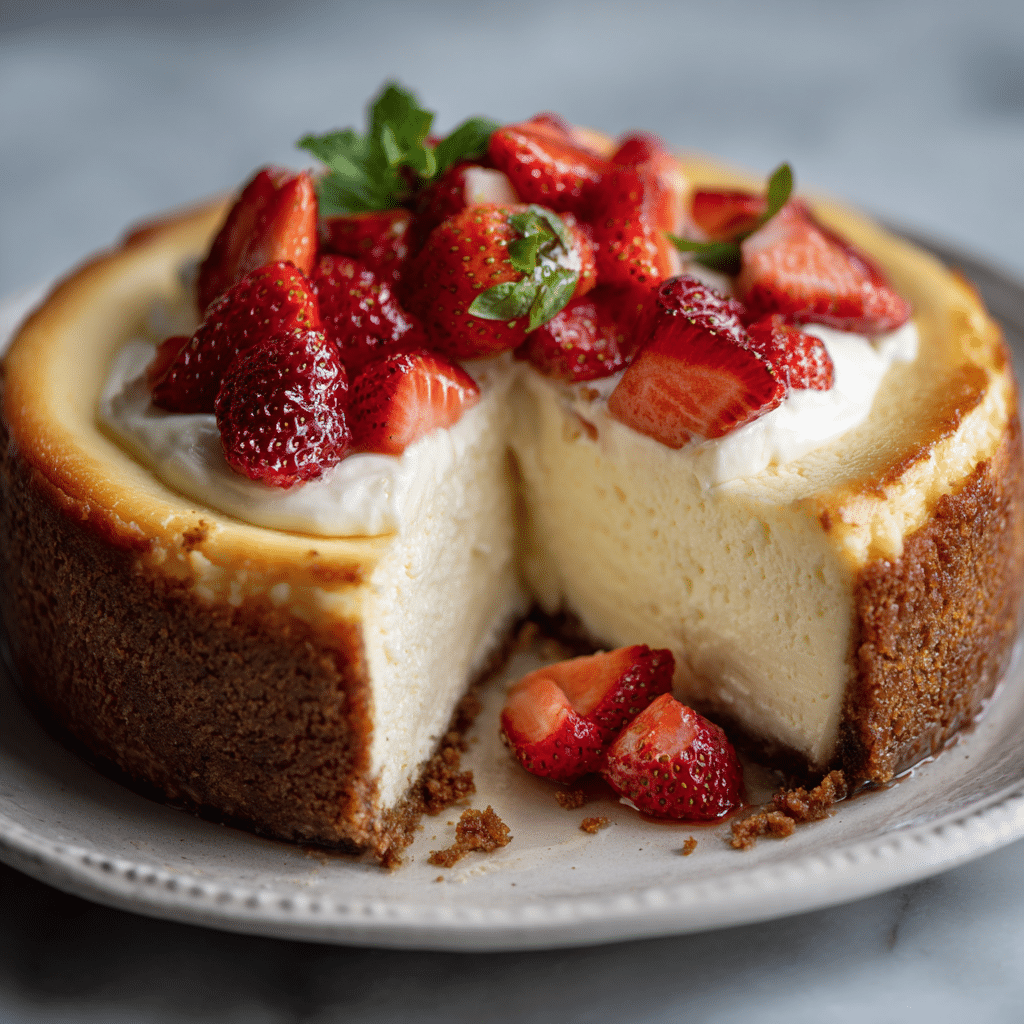 Simple Cheesecake Recipe – Creamy, Classic, and Made with Love