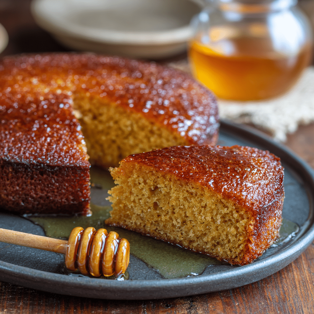 Simple Honey Cake – A Soft, Golden Slice of Comfort Straight from My Kitchen