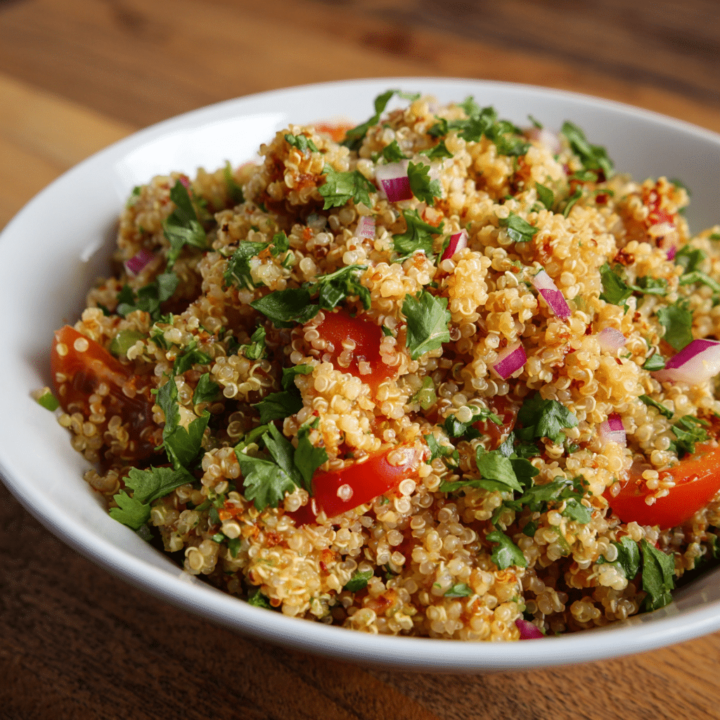 Simple Quinoa Salad – Fresh, Light, and Full of Love