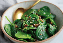 Simple Spinach Salad