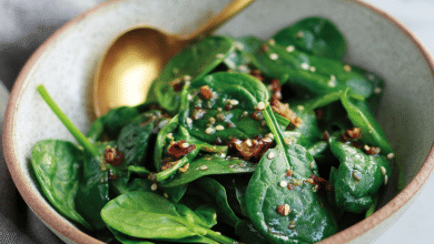 Simple Spinach Salad
