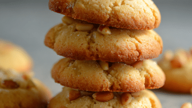 Soft Pine Nut Cookies