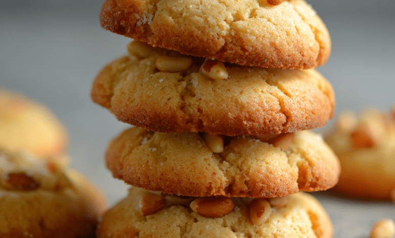Soft Pine Nut Cookies