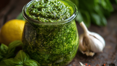Spinach Basil Pesto