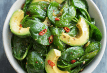 Spinach Salad with Avocado