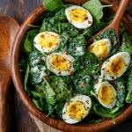 Spinach Salad with Eggs