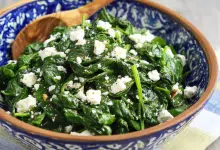 Spinach Salad with Feta