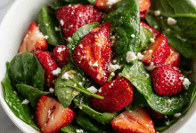 Spinach Salad with Strawberries