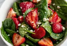 Spinach Salad with Strawberries