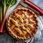 Spring Rhubarb Pie Recipe