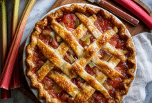 Spring Rhubarb Pie Recipe